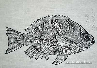 Blackwork Fish