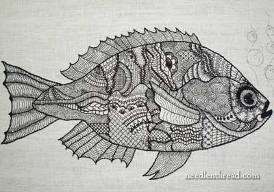 Blackwork Fish