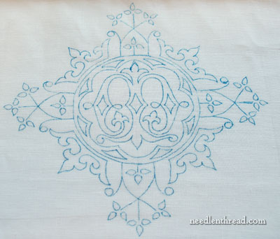 Hand Embroidered Pall
