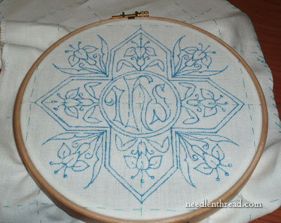 Hand Embroidered Pall