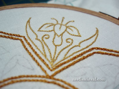 Hand Embroidered Pall