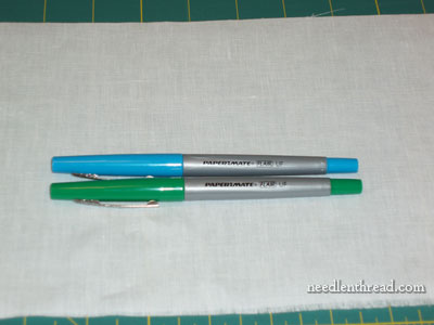 How to Make an Ultra-Fine Point, Ultra-Washable Fabric Marking Pen