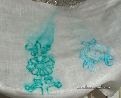 How to transfer pattern with tissue paper - Embroidery tutorial