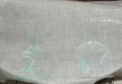 Embroidery Transfer with Paper Mate Flair