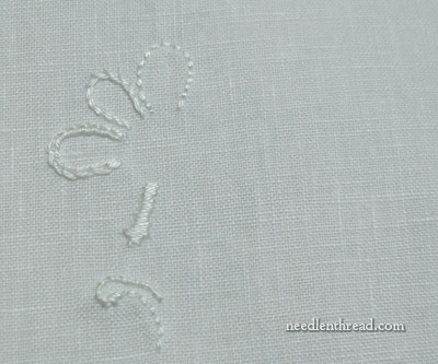 Embroidery Transfer with Paper Mate Flair