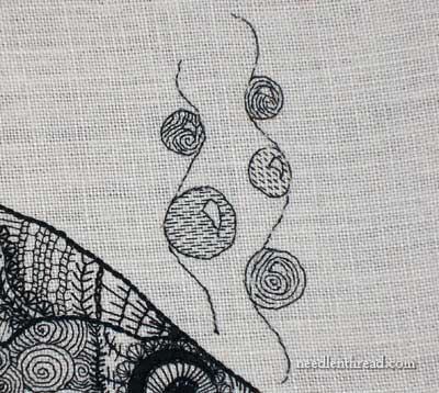 Blackwork Fish Embroidery Project