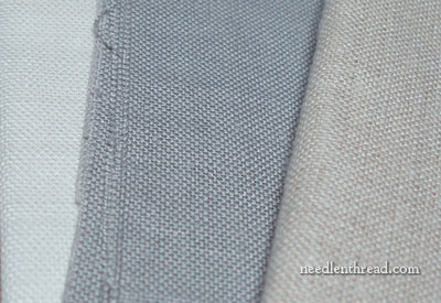 Ground Fabric for Embroidery - Linen