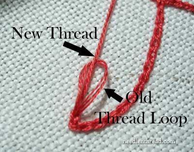 Chain Stitch: Changing Threads