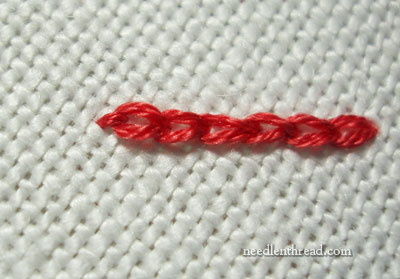 Chain Stitch: Changing Threads