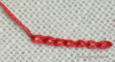 Chain Stitch: Changing Threads