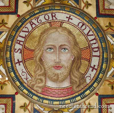 Ecclesiastical Embroidery: Salvator Mundi Vestment