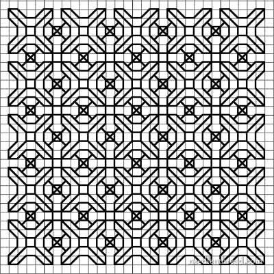 Free Blackwork Embroidery Charts
