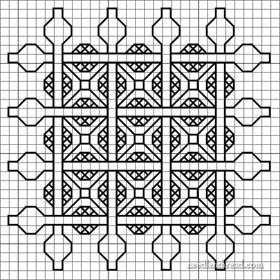 Developing Blackwork Embroidery Designs