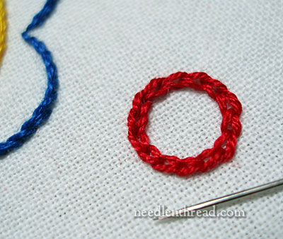 Joining Chain Stitch in a Circle