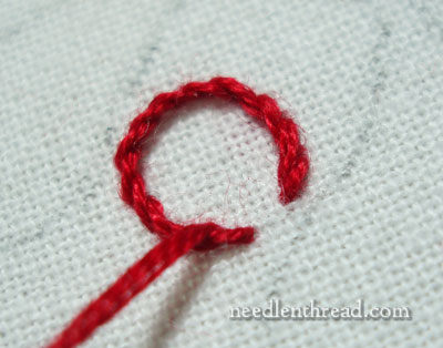 Circle with Stitch