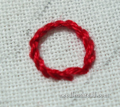 Stem Stitch Circles