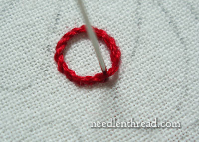 Stem Stitch Circles