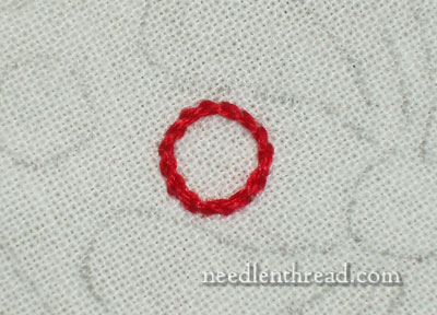 Stem Stitch Circles