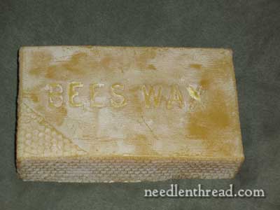 Beeswax for Hand Embroidery