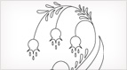 Hand Embroidery Pattern: Hanging Flowers