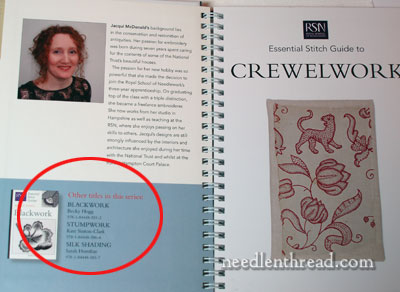 Royal School of Needlework Essential Stitch Guide for Crewelwork