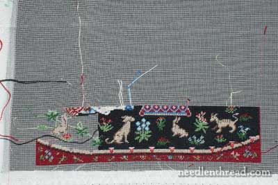 Miniature Embroidery Cluny Tapestry