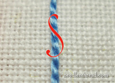 S-Twisted Embroidery Thread vs. Z-Twisted Embroidery Thread