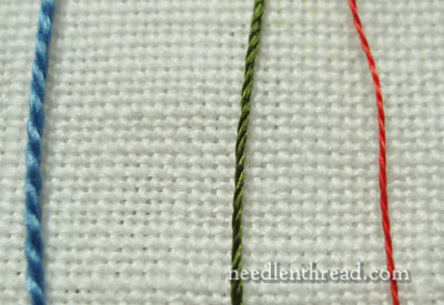 S-Twisted Embroidery Thread vs. Z-Twisted Embroidery Thread