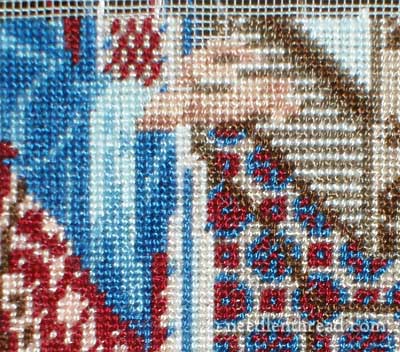 Miniature Embroidery Cluny Lady & Unicorn Tapestry