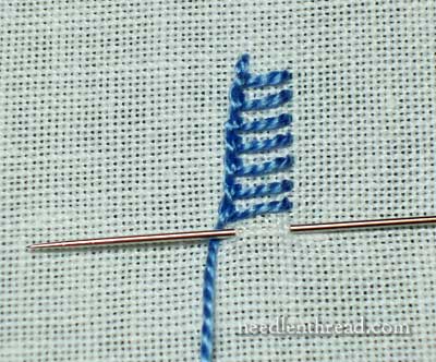 Facing Buttonhole Stitch