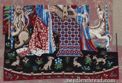 Miniature Embroidery Project: Cluny Tapestry