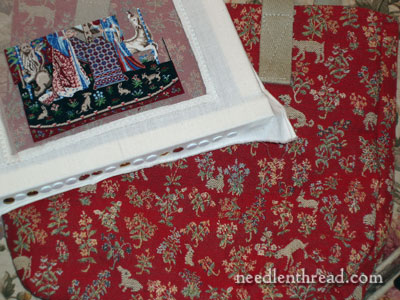 Miniature Embroidery Project: Cluny Tapestry