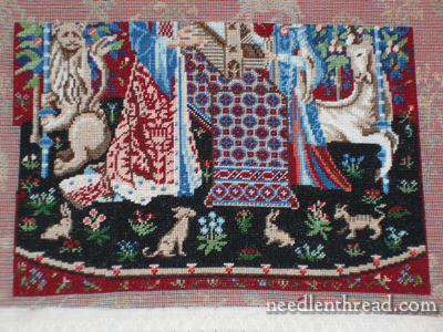 Miniature Embroidery Cluny Tapestry