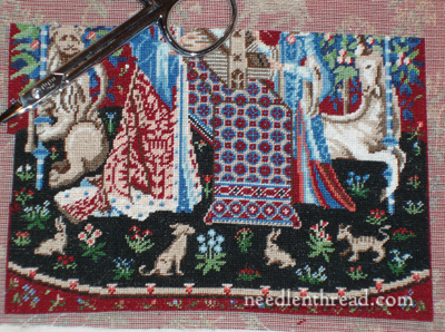 Miniature Embroidery Cluny Tapestry