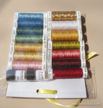 Colorful Metallic Thread Handmade Cross-stitch Wiring Thread Gold Silk  Embroidery Thread 8 Meters 12 Strands 