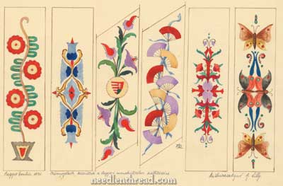 Hungarian hand embroidery designs