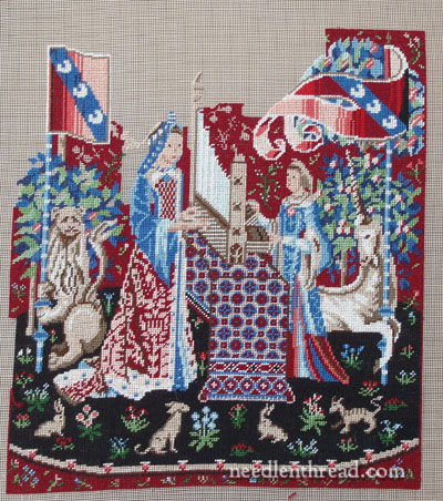 Miniature Embroidery Cluny Tapestry