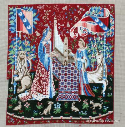 Miniature Embroidery Project: Cluny Tapestry