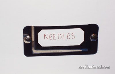 Needlework Needles and Sewing Pin Storage