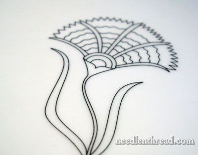 Embroidery Transfer - How to Transfer an Embroidery Pattern