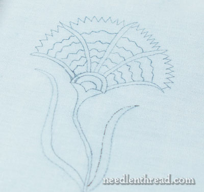 Prick and Pounce Embroidery Design Transfer