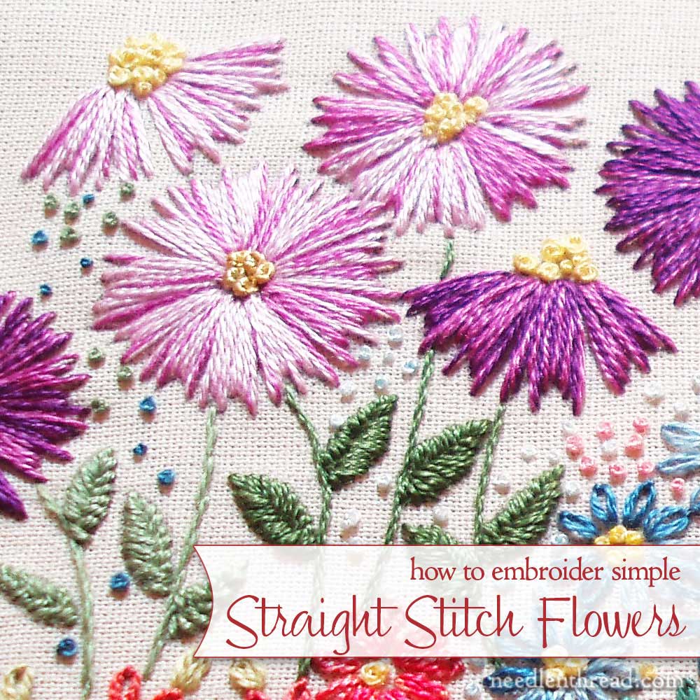 Flower Petals Stitch Hand Embroidery Tutorial MIBTR