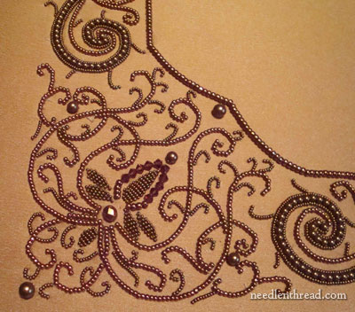 Beadwork Embroidery & Goldwork for Framing