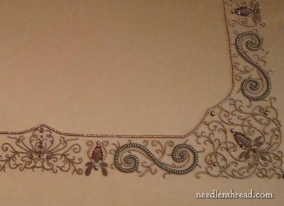 Beadwork Embroidery & Goldwork for Framing