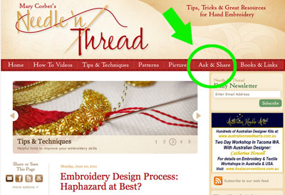 Needle 'n Thread Ask & Share Launch