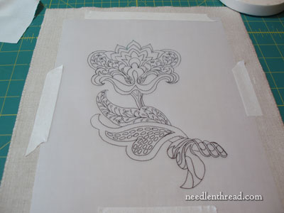 Embroidery Design Transfer: Prick and Pounce