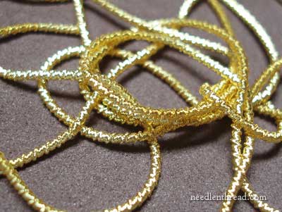 Gilt Faconnee Real Metal Thread for Embroidery