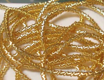 Gilt Faconnee Real Metal Thread for Embroidery