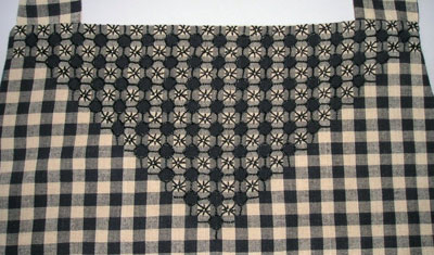 Gingham Embroidery Aprons