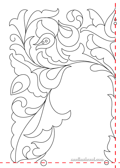Hungarian Hand Embroidery Design #9